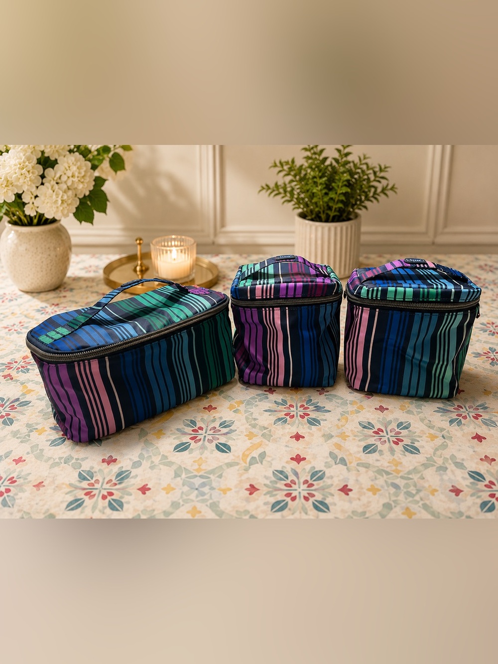 Lug Dolly Short SE & Box Top 2pc Duo  Love Stripe Multi